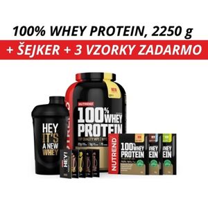 100% Whey Protein - Nutrend 2250 g Raspberry