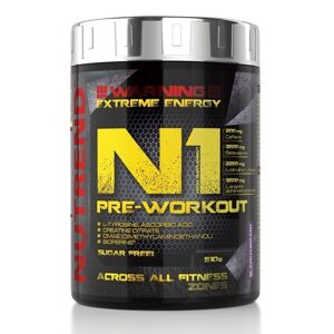 N1 Pre-Workout - Nutrend 10 x 17 g Red Orange