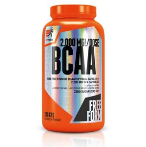 BCAA 2000 mg Optimal Ratio 2:1:1 - Extrifit 240 kaps.