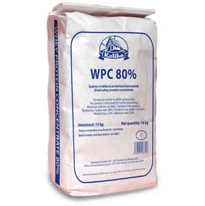 WPC Koncentrát 80% 15 kg - Koliba Milk 15 000 g Bez obsahu laktózy Čokoláda