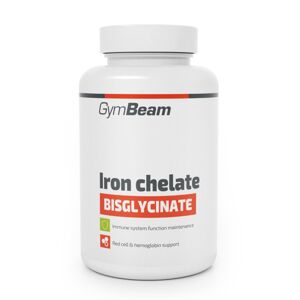 Iron Chelate Bisglycinate - GymBeam 90 kaps.