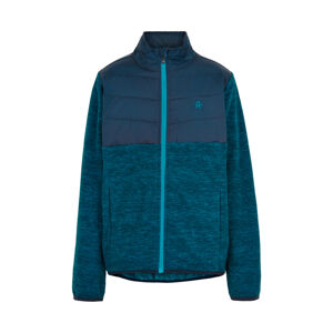 COLOR KIDS-Fleece jacket w/Solid Effect -Dress Blues 152 Modrá
