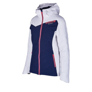 BLIZZARD-Viva Ski Jacket Carezza, dark blue/white/light grey/pink Biela XL