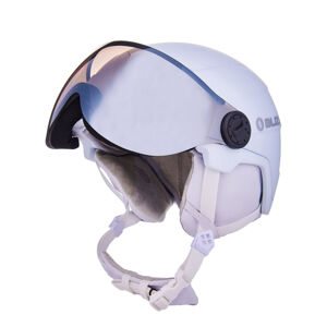 BLIZZARD-Viva Double Visor ski helmet, white matt, smoke lens, mirror Biela 56/59 cm 20/21