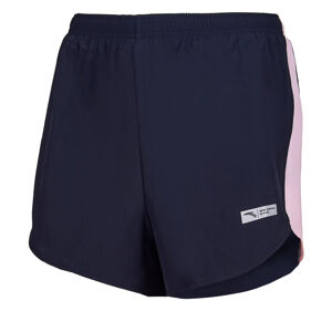 ANTA-Woven Shorts-WOMEN-Basic Black/pink fruit-862025522-9 XS Čierna