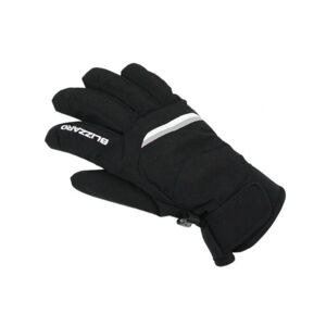 BLIZZARD-Viva Plose ski gloves, black/white/silver 20 Čierna 8