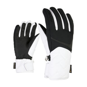 ZIENER-KYRENA GTX lady glove-801164-01-White 7.5 Biela