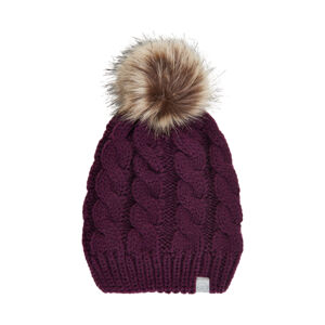 COLOR KIDS-Hat w. detachable fake fur, potent purple Fialová 54cm 2021