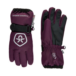 COLOR KIDS-Gloves, waterproof, potent purple Fialová 140/152 2021