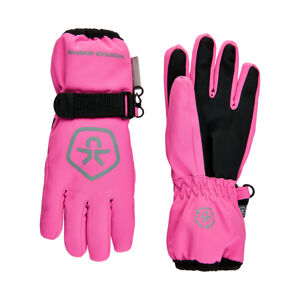 COLOR KIDS-Gloves, waterproof, sugar pink Ružová 140/152 2021
