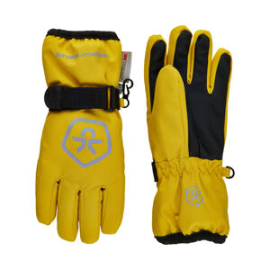COLOR KIDS-Gloves, waterproof, sulphur Žltá 116/128 2021