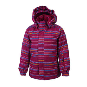 COLOR KIDS-Donja padded ski jacket AOP-443-Raspberry Fialová 116