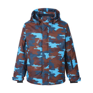 COLOR KIDS-Ski jacket AOP, AF 10.000, blue Modrá 110