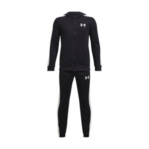 UNDER ARMOUR-UA Knit Hooded Track Suit-BLK-1376329-001 Čierna 160/170