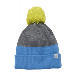 COLOR KIDS-Hat beanie, colorblock, blue Modrá 52cm
