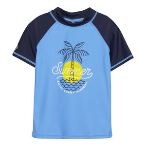 COLOR KIDS-T-shirt W. Print, azure blue Modrá 152