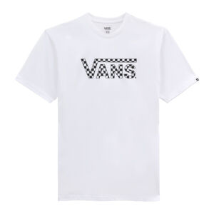 VANS-CHECKERED -B WHITE-BLACK Biela XL