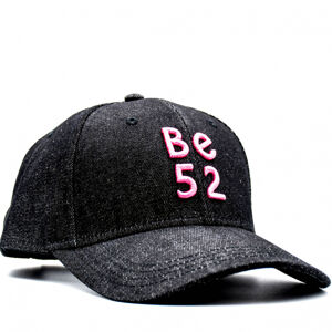 Be52-JEANS CAP Black I Čierna UNI