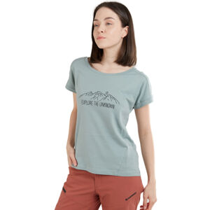 FUNDANGO-Atmos T-shirt-524-mint Zelená M