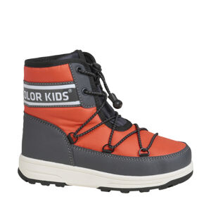 COLOR KIDS-Boots W. String orange Oranžová 28