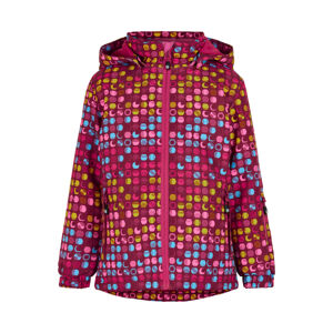 COLOR KIDS-GIRLS Ski jacket, AOP, AF 10.000,pink peacock Ružová 110