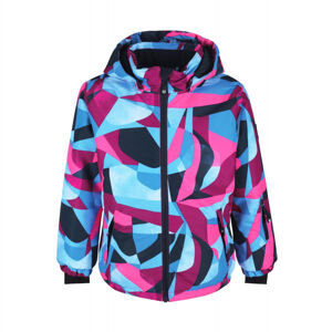 COLOR KIDS-Ski jacket AOP, AF 10.000, pink glo Ružová L