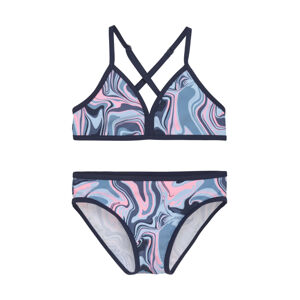 COLOR KIDS-Bikini, AOP, cerulean Modrá 152