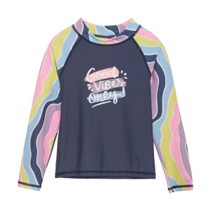 COLOR KIDS-T-shirt L/S W. Chest Print, lavender mist Mix 104