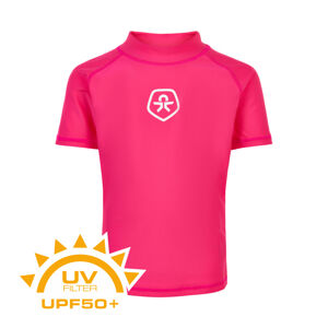 COLOR KIDS-T-shirt solid UPF 50+ Pink Yarrow Ružová 128