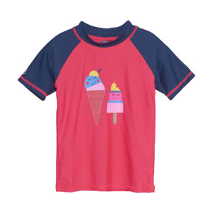 COLOR KIDS-T-shirt W. Print, diva pink Ružová 140