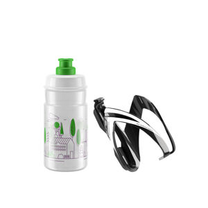 ELITE-KIT CEO black glossy + bottle JET 350 ml clear green logo Čierna 0,35L