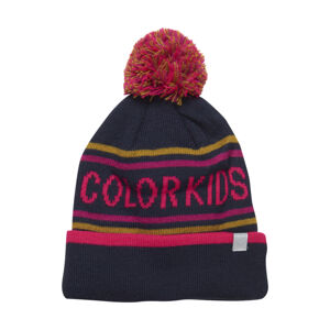 COLOR KIDS-Hat logo CK, pink glo Ružová 56cm