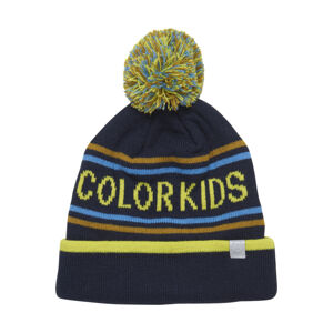 COLOR KIDS-Hat logo CK, sulphur spring Žltá 54cm