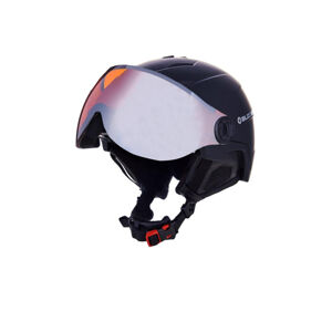 BLIZZARD-Double Visor ski helmet, black matt, orange lens, mirror Čierna 56/59 cm 23/24