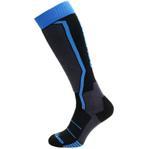 BLIZZARD-Allround ski socks junior black/anthracite/blue Čierna 24/26
