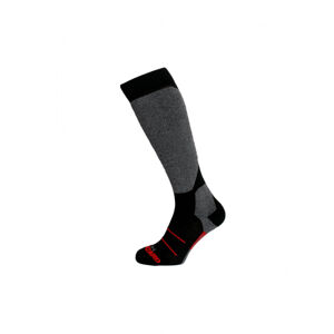 BLIZZARD-Wool Sport ski socks, black/red Čierna 43/46