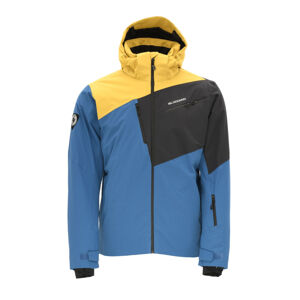 BLIZZARD-Ski Jacket Leogang, petroleum/mustard yellow Modrá S