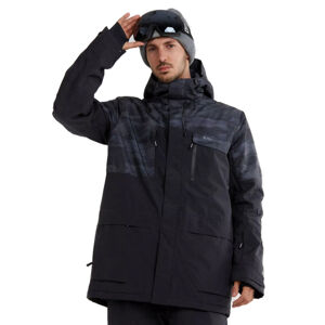 FUNDANGO-Ryder Jacket-893-black camouflage Čierna L