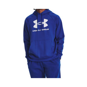 UNDER ARMOUR-UA Rival Fleece Logo HD-BLU Modrá M