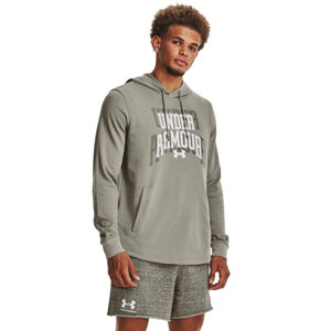 UNDER ARMOUR-UA Rival Terry Graphic HD-GRN Zelená XL