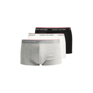 TOMMY HILFIGER-PREMIUM ESSENTIAL LOW RISE HIP TRUNK 3 PACK-Black/Grey/White S Mix