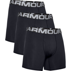 UNDER ARMOUR-UA Charged Cotton 6in 3 Pack-BLK Čierna M