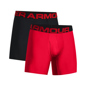 UNDER ARMOUR-UA Tech 6in 2 Pack-RED Mix XXL