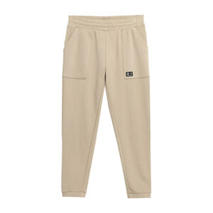 4F-MENS TROUSERS SPMD010-82S-LIGHT BROWN Hnedá M