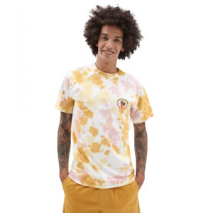 VANS-HAVE A PEEL TIE DYE SS TEE-NARCISSUS-ROSE SMOKE Mix L