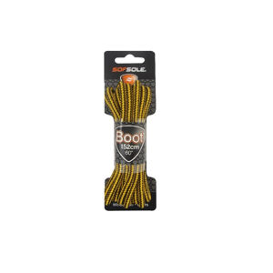 SOFSOLE-LACES OUTDOOR 801935 LIGHT BROWN WAXED 114 CM Hnedá 114 cm