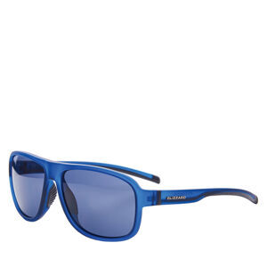 BLIZZARD-Sun glasses PCSF705140, rubber trans. dark blue , 65-16-135 Modrá 65-16-135