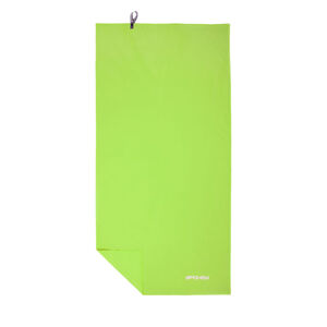SPOKEY-SIROCCO XL Rychleschnoucí ručník 85x150 cm, zelený s odnímat Zelená UNI