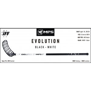 MPS-EVOLUTION - White L Čierna 100 cm Ľavá 2020