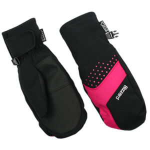 BLIZZARD-Mitten junior ski gloves, black/pink 20 Čierna 5